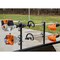 Buyers Products 2 Position Channel-Style Lockable Trimmer Rack for Open Landscape Trailers LT18 - alternate 2